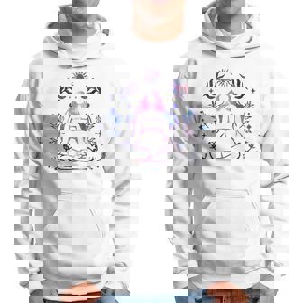 Silhouette Prenatal Yoga Birth Doula Midwife Costume Hoodie - Monsterry