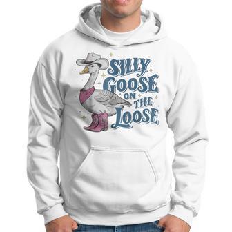 Silly Goose On The Loose Vintage Silly Goose Hoodie - Thegiftio UK