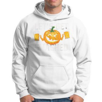 Lets Get Smashed Pumpkin Beer Halloween Costume Hoodie - Thegiftio UK