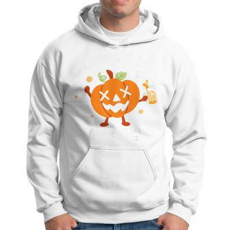 Lets Get Smashed Halloween Pumpkin Drinking Hoodie - Thegiftio UK