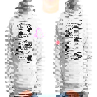 Soft Warm Kitty Little Ball Of Fur Cat Sleepy Hoodie - Monsterry