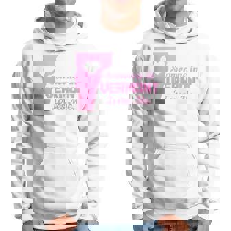Someone In Vermont Loves Me Pride State Map Heart Hoodie - Monsterry