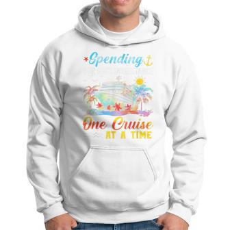 Spending Our Kid's Inheritance One Cruise At A Time Hoodie - Thegiftio UK