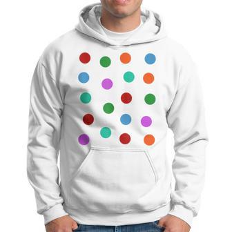 Spotty Dotty Dots & Spots Yellow Men Women Children Spot Hoodie - Thegiftio UK