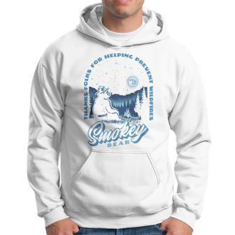 Stargazing Smokey Bear Thanks For Helping Prevent Wildfires Hoodie - Thegiftio UK