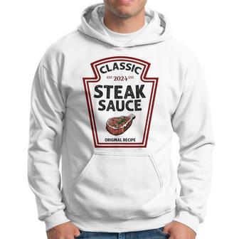 Steak Sauce Diy Halloween Costume Matching Group Condiment Hoodie - Thegiftio UK