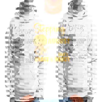 Stepping Into My August Birthday With Gods Grace And Mercy Hoodie - Thegiftio