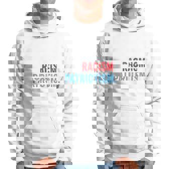 Stop Pretending Your Racism Is Patriotism Anti Trump Hoodie - Monsterry