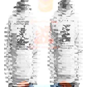 Strawberry Jams But My Pistol Don't Racoon Hoodie | Mazezy