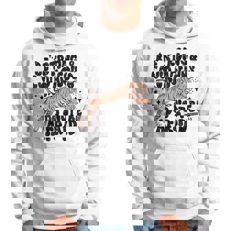Be Strong Courageous Tiger Do Not Be Afraid Hoodie - Thegiftio UK