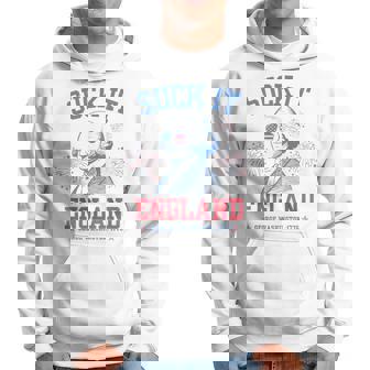 Suck It England Red White & Blue George Washington 4Th July Hoodie - Seseable
