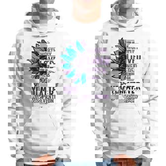 Suicide Prevention Awareness You Are Worthy Loved You Matter Hoodie - Thegiftio UK