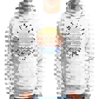 Summer People Summer Not Vintage Style Graphic Sunset Hoodie - Monsterry