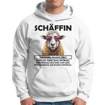 Supervisor Chefin Schäffin Gray Kapuzenpullover - Geschenkecke