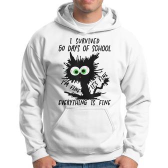 I Survived 50 Days Of School Hoodie - Thegiftio UK