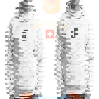 Svizzera Suisse Schweiz Sui Bandiera Patriottica Svizzera Felpa con cappuccio - Novitaregali