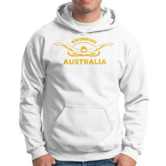 Swimming Australia Support The Team Pool Hoodie - Thegiftio UK