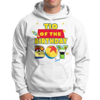 Tio Of The Birthday Boy Toy Familly Matching Story Bday Hoodie - Thegiftio UK