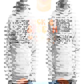 Trick Or Speech Therapy Slp Halloween Speech Therapist Hoodie - Thegiftio