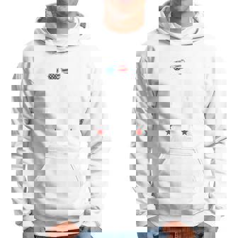 Trump 45 47 Fist Pump Middle Finger You Missed On Back Hoodie - Monsterry