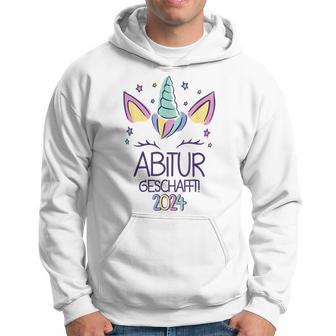 Unicorn Abitur Geschafft 2024 Kapuzenpullover - Geschenkecke