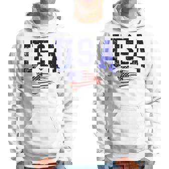 Usa American Flag Patriotic 4Th Of July Family Matching Usa Hoodie - Thegiftio UK