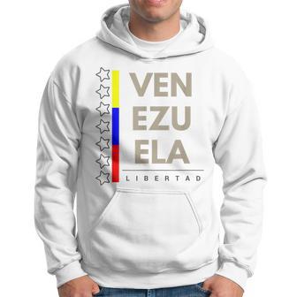 Venezuelan Flag Apparel With 7 Stars Libertad Tricolor Hoodie - Thegiftio UK