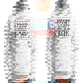 Veterans Against Trump Anti Trump President Elect Political Hoodie - Monsterry