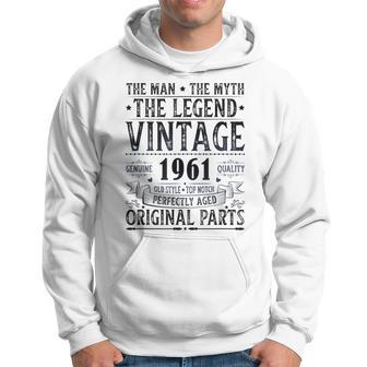 Vintage 1961 S Für Herren Retro 1961 Geburtstag Kapuzenpullover - Geschenkecke