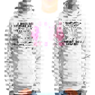 On Wednesday We Wear Cute Pink Ghost Halloween Hoodie - Thegiftio