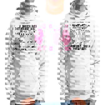On Wednesday We Wear Cute Pink Ghost Halloween Hoodie - Thegiftio