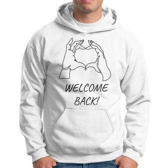 Welcome Back Zur Rückkehr Kapuzenpullover - Geschenkecke