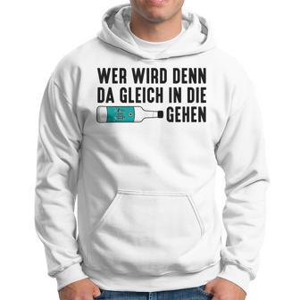 Wer Wird Denn Da Gleich In Die Luft Gehen X Mint Liqueur Mint Kapuzenpullover - Geschenkecke