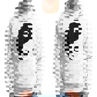 Yin Yang Noir Sur Blanc Sweat à capuche - Cadeauxyz
