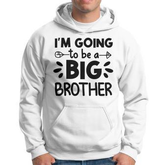 Youth I Am Going To Be A Big Brother Bro Announcement Tractors Hoodie - Thegiftio UK