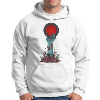 Zombie Hands Curling Halloween Horror Scary Costume Hoodie - Thegiftio UK