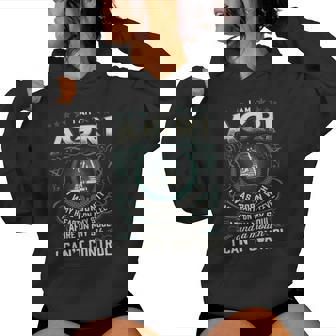 I Am Agri I Was Born With My Heart On My Sleeve Women Hoodie | Seseable UK