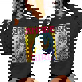 Anime Chica Japonesa Manga Kawaii Otaku Chicas Adolescentes Es Sudadera con capucha para mujer - Regaloses