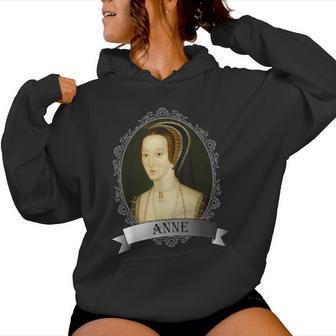 Anne Boleyn Queen Of England Kapuzenpullover für Damen - Geschenkecke