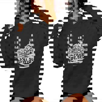 Arizona Desert Vibes Cactus Vacation Souvenir Women Hoodie - Monsterry