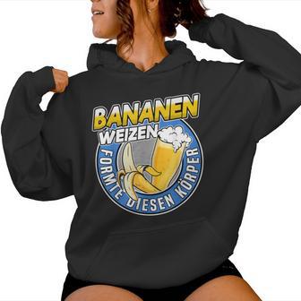 Banana Yeast Wheat Banana Wheat Beer Drinker Kapuzenpullover für Damen - Geschenkecke