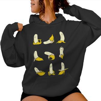 Banana Yoga Kapuzenpullover für Damen - Geschenkecke