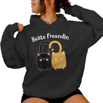 Best Friend Bff Cats Partner Look Girls Nager Kapuzenpullover für Damen - Geschenkecke