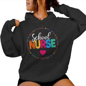 Best School Nurse Ever Appreciation Nursing School Women Hoodie - Monsterry