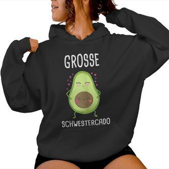 Big Sister Cado Avocado Sister Kapuzenpullover für Damen - Geschenkecke