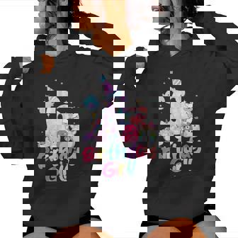 Birthday Girl 6Th Birthday Squish Squad Mallow Girls Women Hoodie | Mazezy