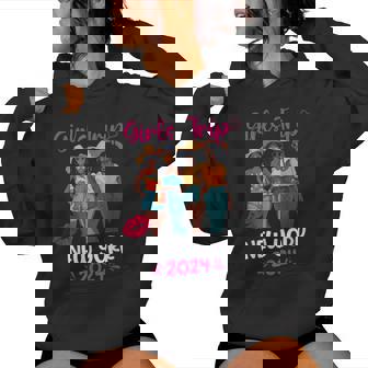 Black Girls Trip New York 2024 Vacation Matching Women Hoodie - Thegiftio UK