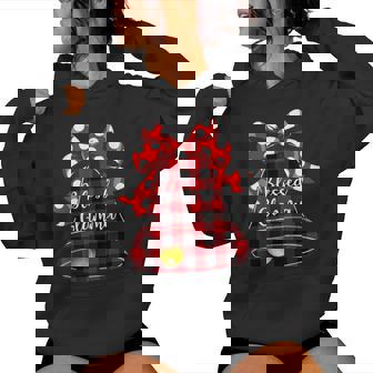 Blessed Glamma Bell Grandma Women Hoodie - Monsterry