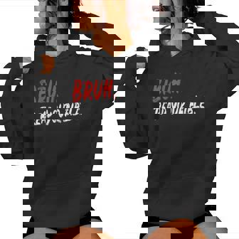 Bruh Meme Read Your Bible God Modern Christian Church Women Hoodie - Monsterry