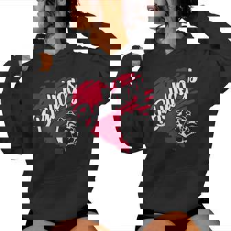 Bulldog Team Mascot School Spirit Go Dawgs For Kid Women Hoodie | Seseable UK
